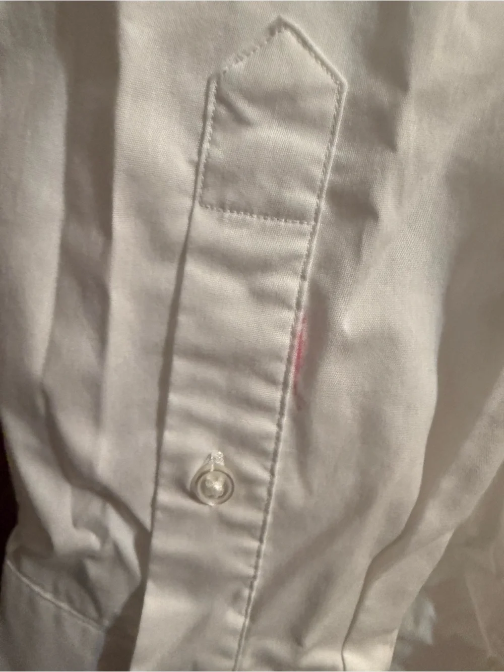 Men's Classic White Button-Up Shirt Jacket